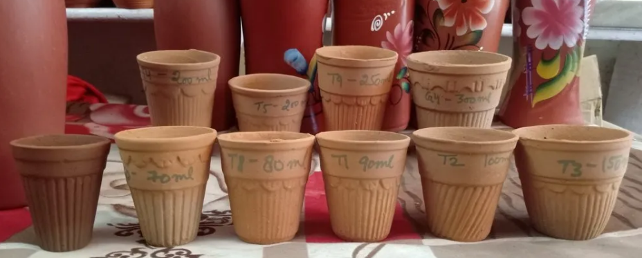 Brown Terracotta Tea Kullad, Capacity: 130 to 150 ml ( 100 KULLAD / BOX )