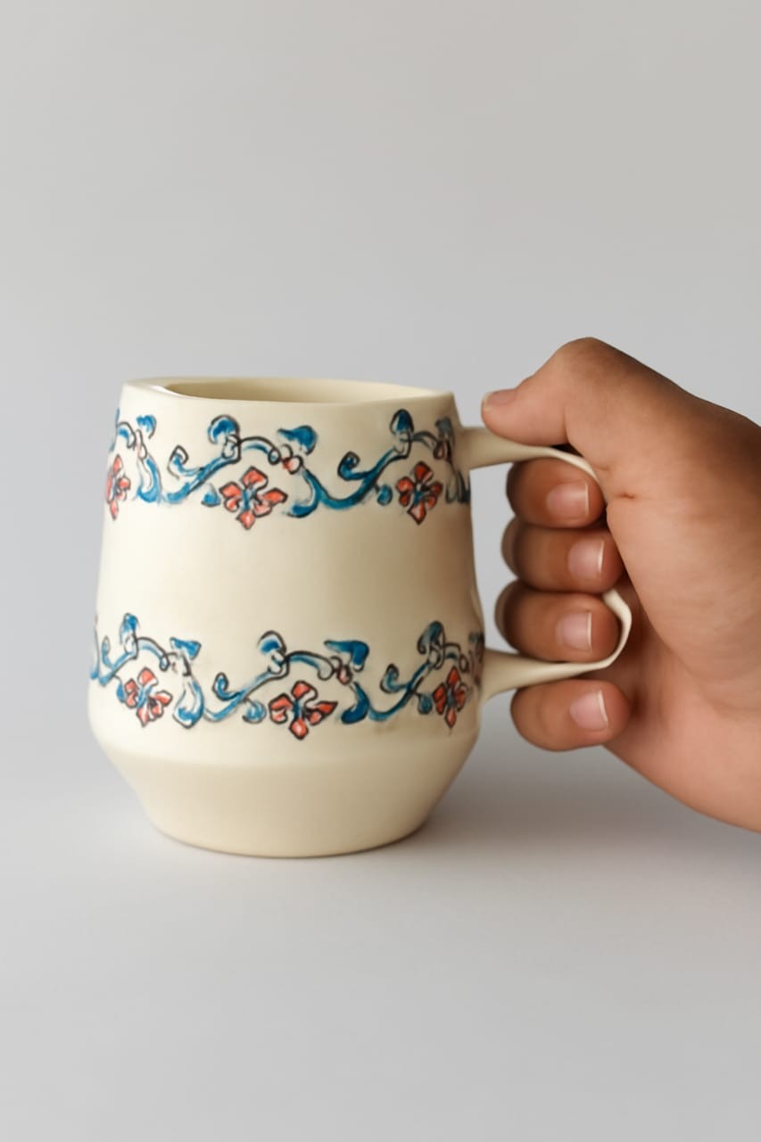 Milk chup flower print