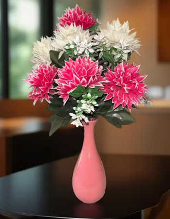 Ceramic Vase 10 inches  – Elegant Home & Office Table Decoration