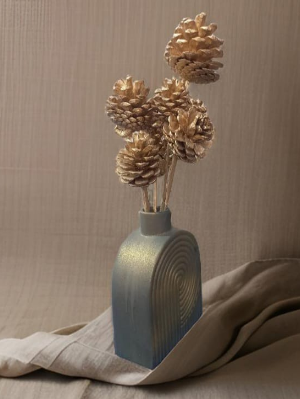 Ceramic Flower Vase for Living Room, Bedroom, Dining Table, Home Decoration